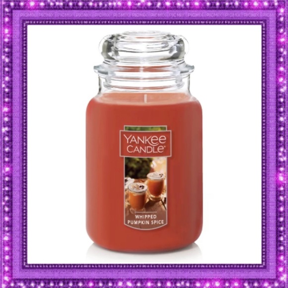 Yankee Candle Other - Large YANKEE CANDLE Whipped Pumpkin Spice 22 oz